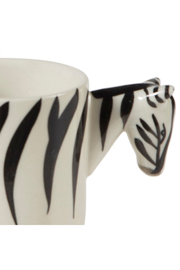 Mudo Home Premium Zebra Wild Turkish Coffee Cup - Single Piece - TryAladdin