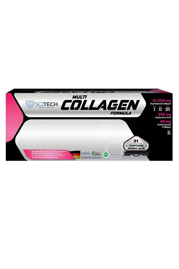 Multi Collagen Formula - 10 g Hydrolyzed Collagen, 30 Sachets - TryAladdin