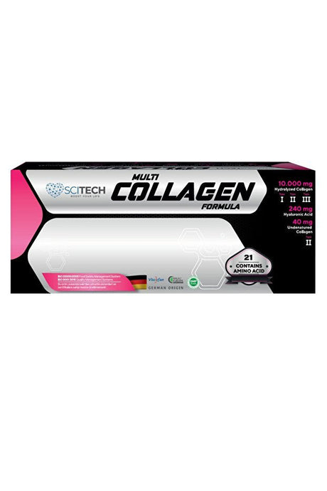 Multi Collagen Formula - 10,000mg Hydrolyzed Collagen, 30 Sachets - TryAladdin