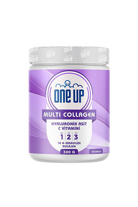 Multi Collagen Powder - 300g Unflavored with Hyaluronic Acid & Vitamin C - TryAladdin