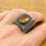 Multi Color Zultanite Stone Men's Ring