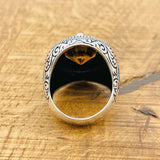 Multi - Color Zultanite Stone Men's Ring