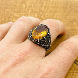 Multi - Color Zultanite Stone Ottoman Men's Ring