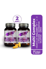 Multi Complex Hydrolyzed Collagen - 60 Tablets x 2 Bottles - TryAladdin