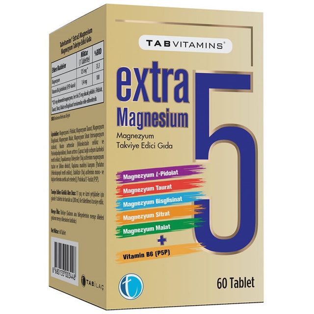 Multi - Form Magnesium & B6 - Comprehensive Wellness Tablets - TryAladdin