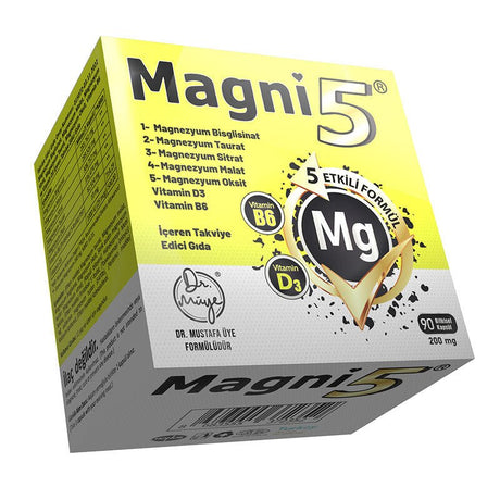 Multi - Form Magnesium Complex with B6 & D3 - Energy & Immune Support Capsules - TryAladdin