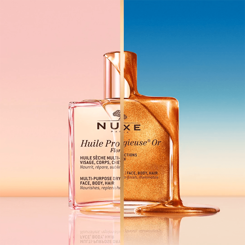 Multi - Purpose Shimmering Dry Oil - Nourishing & Illuminating Floral Elixir - TryAladdin