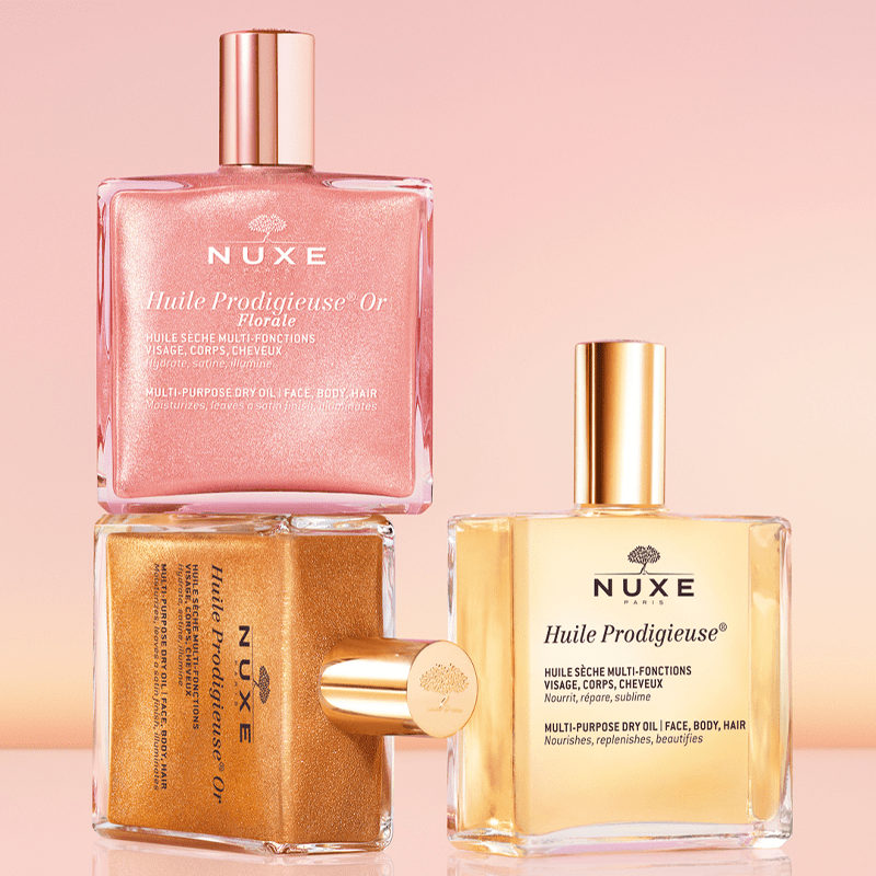 Multi - Purpose Shimmering Dry Oil - Nourishing & Illuminating Floral Elixir - TryAladdin