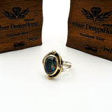 Multicolor Mystic Topaz Stone Ring