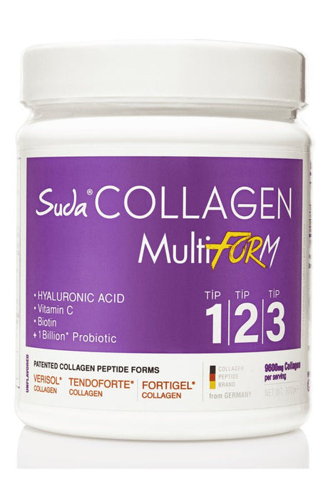 MultiFORM Powder - Types I, II, III, Probiotic, 300g x 2 Jars - TryAladdin