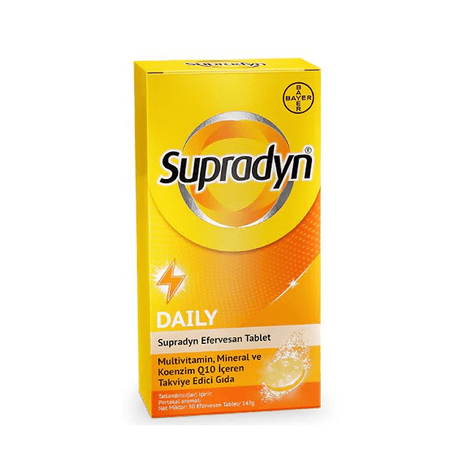 Multivitamin, Mineral, Coenzyme Q10 - Daily Energy & Vitality Support Effervescent Tablets - TryAladdin