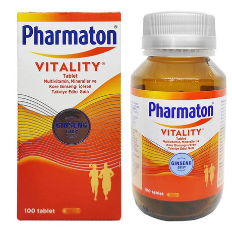 Multivitamin & Mineral - Daily Vitality Support Capsules with Ginseng G115 - TryAladdin
