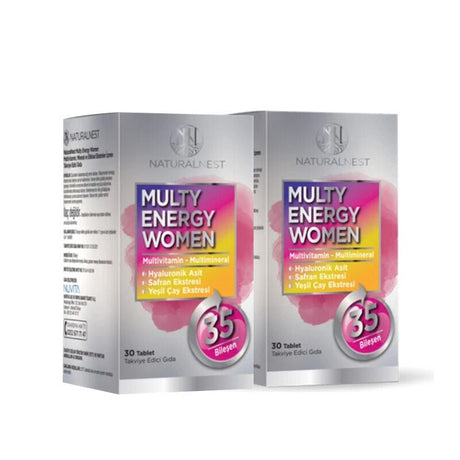 Multivitamin & Mineral Supplement with Herbal Extracts - Comprehensive Daily Support Tablets - TryAladdin