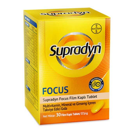 Multivitamin & Mineral with Ginseng - Energy & Focus Support Supplement - TryAladdin