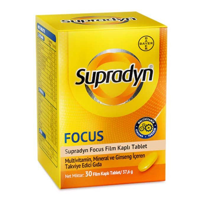 Multivitamin & Mineral with Ginseng - Energy & Focus Support Supplement - TryAladdin