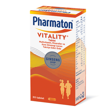 Multivitamin & Mineral with Ginseng G115 - Daily Vitality Support Capsules - TryAladdin
