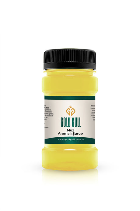 Gold Gull Professional Banana Flavor Coffee & Dessert Syrup - 80ml