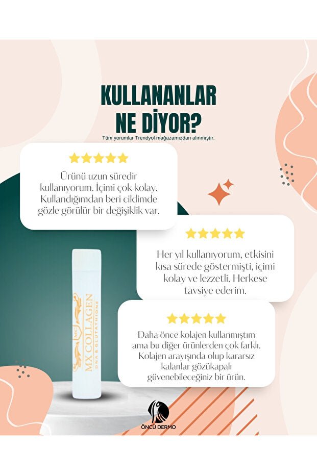 MX Collagen Fish Collagen Drink - Salmon DNA, Glutathione (30 x 30ml) - TryAladdin