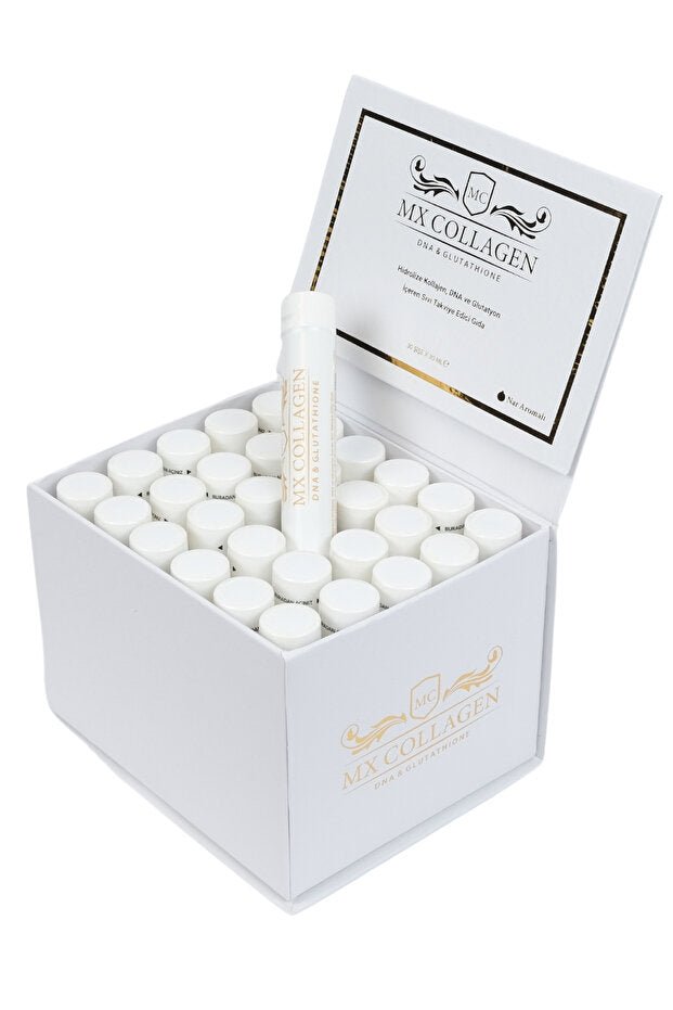 MX Collagen Fish Collagen Drink - Salmon DNA, Glutathione (30 x 30ml) - TryAladdin