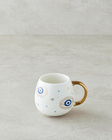 Premium New Bone China Festive Mug   Gold Detail