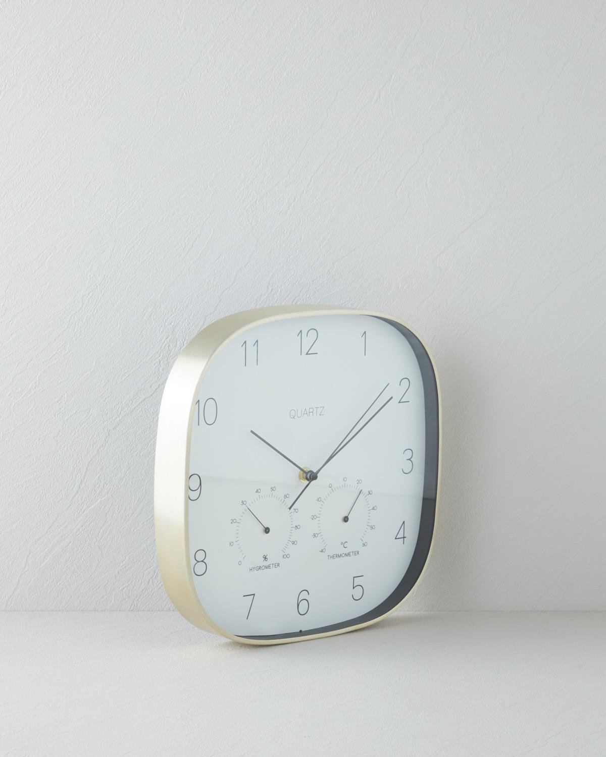 Premium Decorative Gold Wall Clock - Nador Design