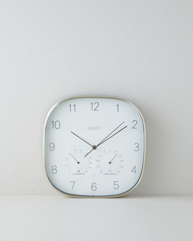 Premium Decorative Gold Wall Clock - Nador Design