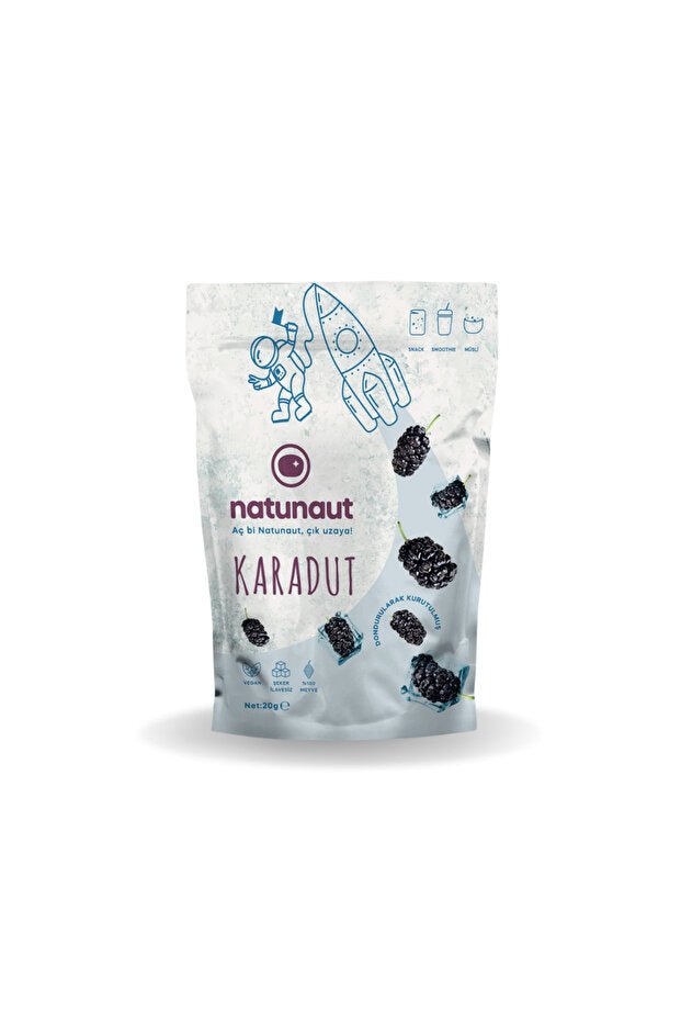 Natunaut Professional Freeze - Dried Black Mulberry Fruit Chips - TryAladdin