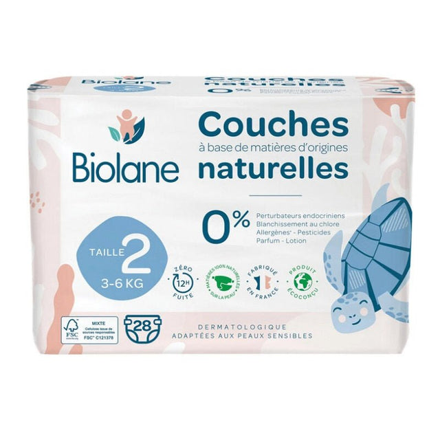 Natural Baby Diapers - Hypoallergenic & 12 - Hour Leak Protection - TryAladdin