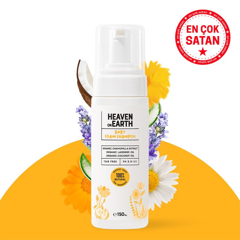 Natural Baby Foaming Wash - Tear - Free & Calming - 0+ Months - TryAladdin