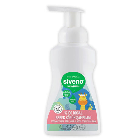 Natural Baby - Gentle Hair & Body Foam Shampoo - TryAladdin