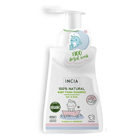 Natural Baby Hair & Body Foam Wash - Gentle Cleansing & Soothing - TryAladdin
