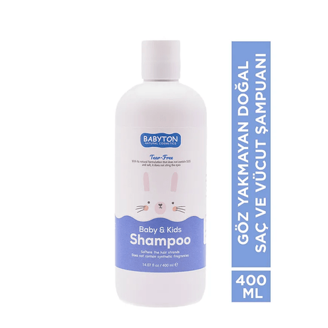 Natural Baby & Kids Shampoo - Tear - Free & pH - Balanced for All Skin Types - TryAladdin