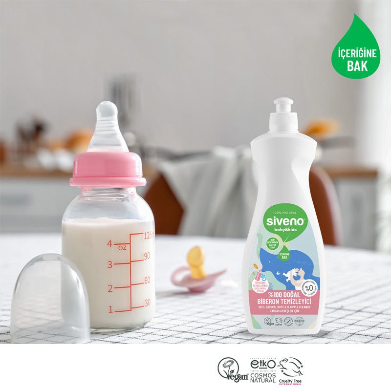 Natural Baby Pacifier & Bottle Cleaner - Stain Removal & Hand Moisturizing - TryAladdin