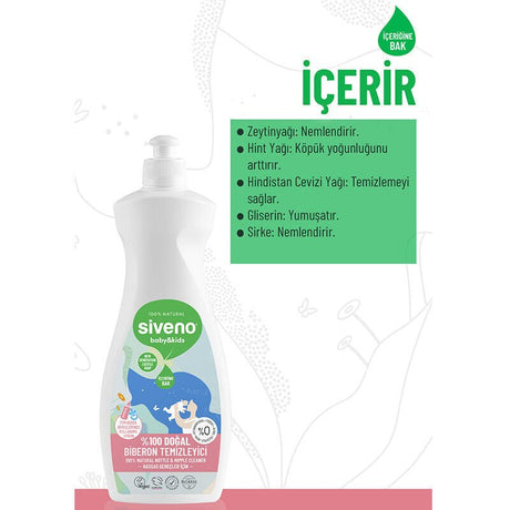 Natural Baby Pacifier & Bottle Cleaner - Stain Removal & Hand Moisturizing - TryAladdin