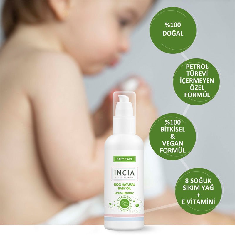 Natural Baby Skin Oil - Deeply Nourishes & Protects - TryAladdin