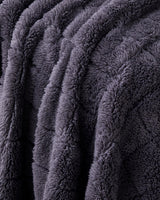 Professional-Jacquard-Wellsoft-Checkered-Throw-Blanket-Anthracite