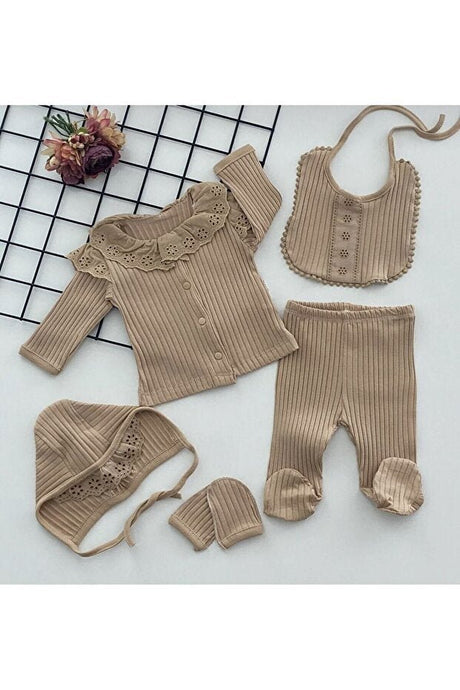 Natural Cotton Newborn Take - Home Set - 5 - Piece Set - TryAladdin