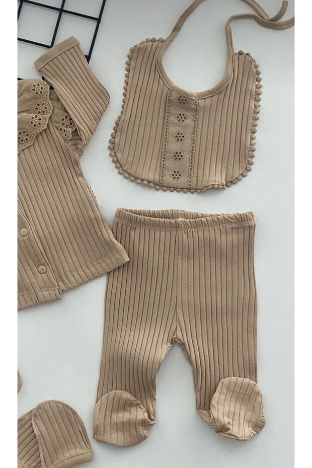 Natural Cotton Newborn Take - Home Set - 5 - Piece Set - TryAladdin