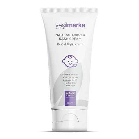 Natural Diaper Rash Cream - Gentle Skin Protection & Soothing Care - TryAladdin