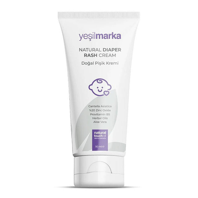 Natural Diaper Rash Cream - Gentle Skin Protection & Soothing Care - TryAladdin