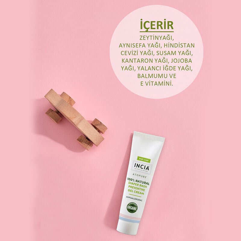 Natural Diaper Rash Prevention Gel Cream - Soothes & Protects Sensitive Skin - TryAladdin