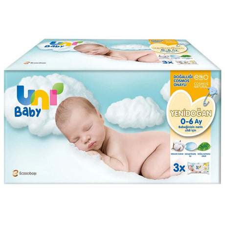Natural Fiber Newborn Wipes - pH Balanced for Sensitive Skin - TryAladdin