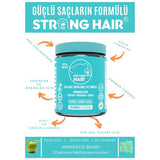 Natural Hair Growth & Strength - Delicious Gummy Vitamins - TryAladdin