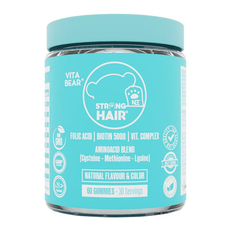 Natural Hair Growth & Strength - Delicious Gummy Vitamins - TryAladdin