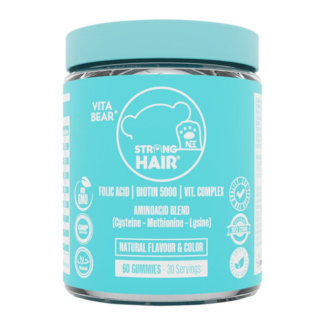 Natural Hair Growth & Strength - Delicious Gummy Vitamins - TryAladdin
