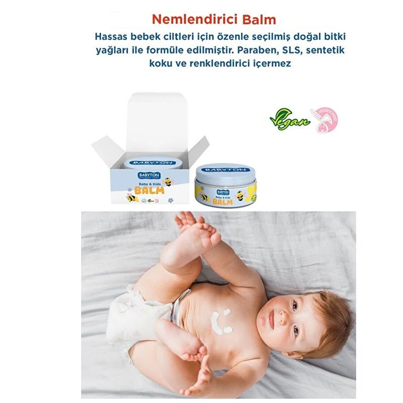 Natural & Herbal - Sensitive Baby Skin Moisture Balm - TryAladdin