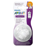 Natural Latch Wide Baby Nipple - Fast Flow, Anti - Colic, 6+ Months - TryAladdin