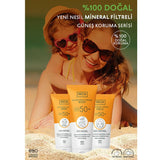 Natural Mineral Sunscreen Cream - SPF 50 High Protection, Hydrating & Anti - Aging - TryAladdin