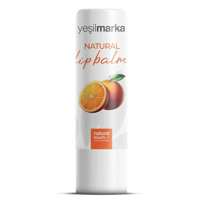 Natural Orange Lip Balm - Hydrating & Softening Care - TryAladdin