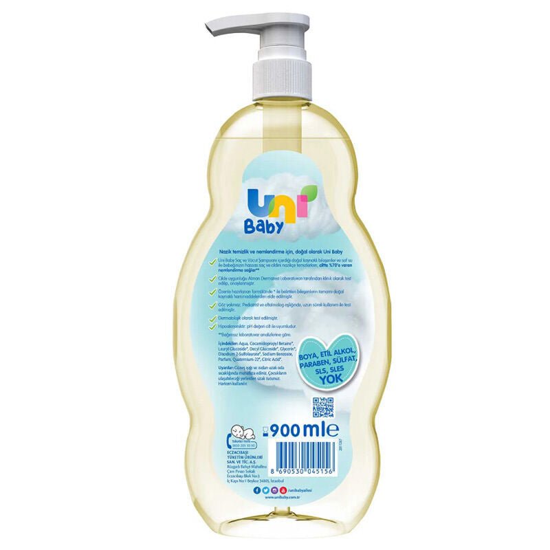 Natural Origin Baby Hair & Body Wash - Tear - Free & pH - Balanced - TryAladdin